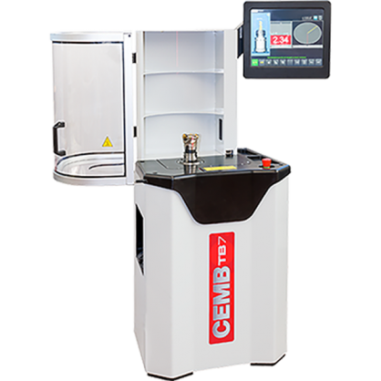 Hard bearing balancing machine by CEMB Hofmann